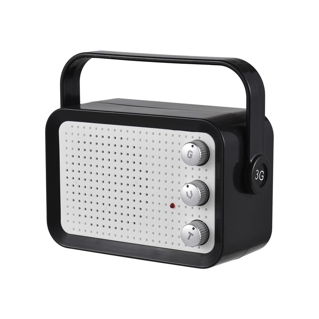 Mini Guitarra Amp 3W Alto-Falante Portátil DC 9V MP3 Reprodução Estéreo Saída De Fone De Ouvido Leve Para Madeira Ukulel