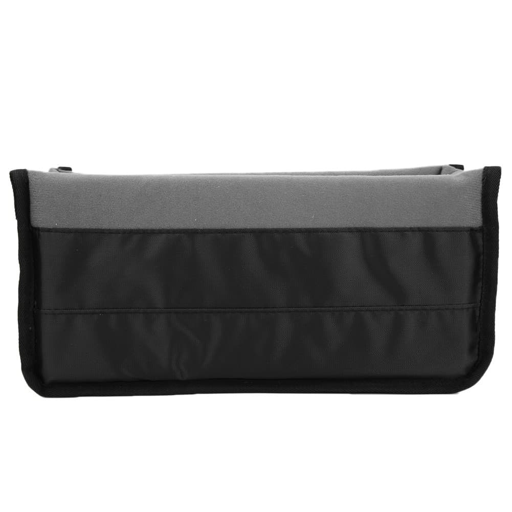 [yeranoutdoor] Bolsa De Inserção De Lente De Câmera DSLR À Prova D'água De Choque Partição Acolchoada (Cinza)