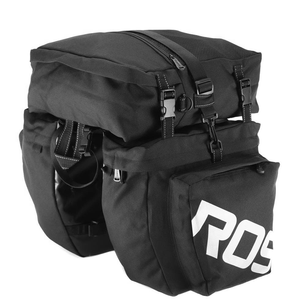 [Andoer.br] 3 Em 1 Multifuncional Estrada MTB Mountain Bike Bolsa Pannier Porta-Malas Do Assento Traseiro