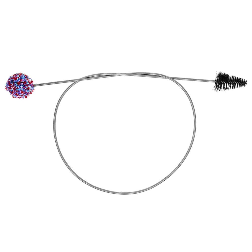 Escova De Limpeza Para Instrumentos Musicais De Latão , 90cm De Comprimento , Nylon , Alça De Aço Inoxidável , Saxofone