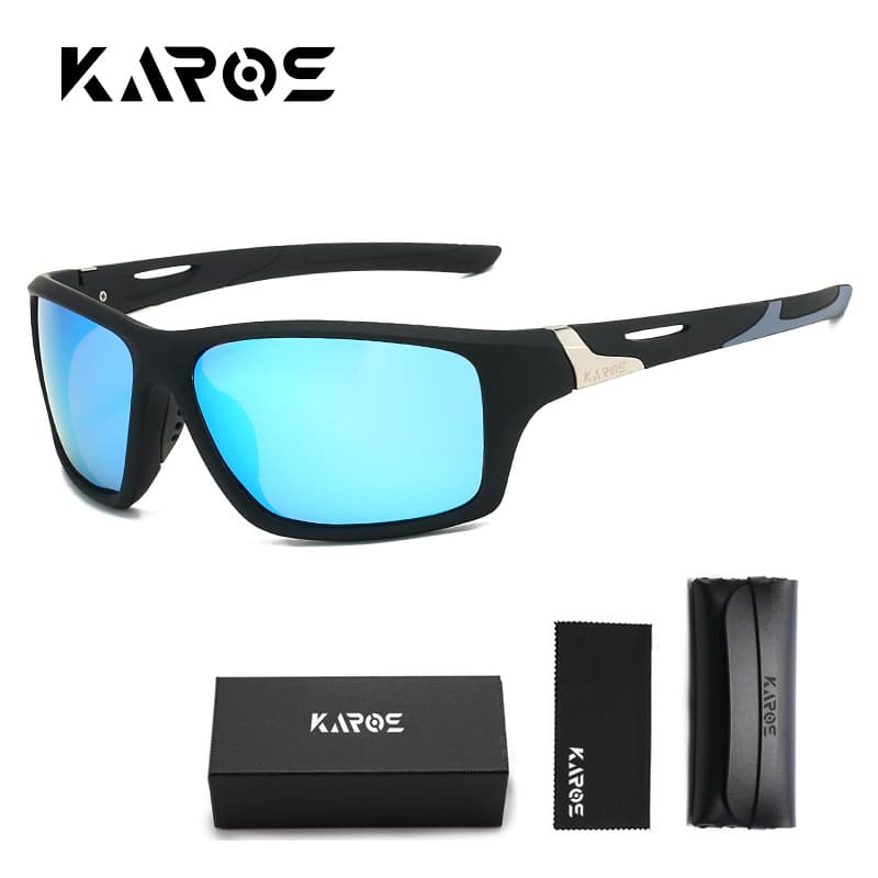 YZ2012 KAROS Conjunto De Óculos De Sol Polarizados UV400 Das Mulheres Dos Homens Ciclismo Pesca Correndo Esportes Para D