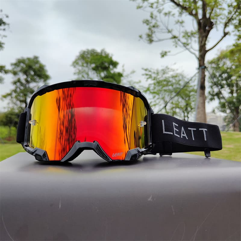 LEATT Velocidade 4.5 Iriz Motocross Óculos UV400 Motocicleta MTB Capacete Das Mulheres Dos Homens Moto Fora De Estrada E