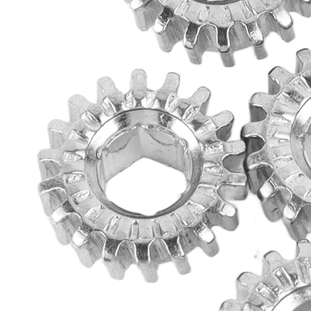 cpnobr 6 Peças Afinador De Guitarra Peg Engrenagens Metal Hex Buraco Botão De Corda Para Guitarras Elétricas Clássicas F