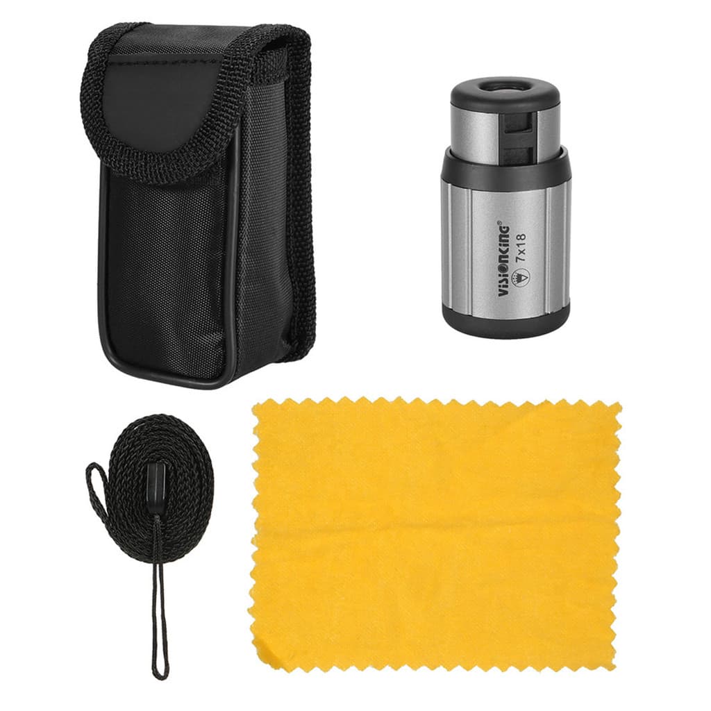 [yeranoutdoor] Visionking 7x18 Monocular Mini Telescópio Compacto Escopo De Bolso