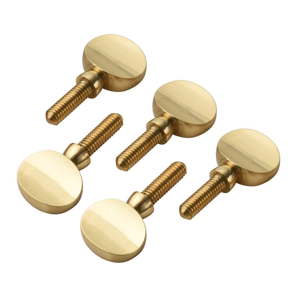 sicibr 5 Peças De Parafusos De Aperto De Pescoço De Sax De Latão , Reposição De Saxofone , Receptor De Fixação De Cobre