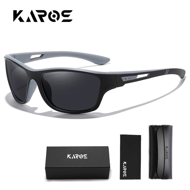 YZ2037 KAROS Conjunto De Óculos De Sol Polarizados UV400 Das Mulheres Dos Homens Ciclismo Pesca Correndo Esportes Para D