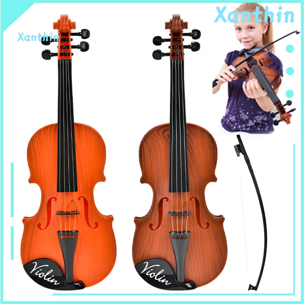 Brinquedo De Violino Infantil Com Aparência Realista Simulado Música Clássica Aprendizagem Iniciante Cri