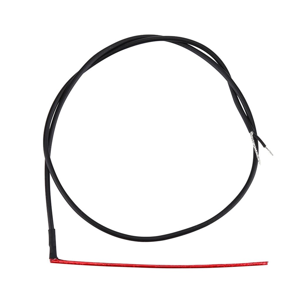 Captador de alta qualidade em couro vermelho sem plugue (para guitarra)