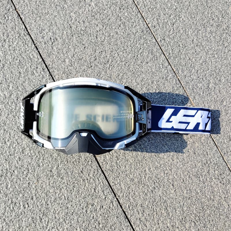 LEATT Velocity 6.5 Iriz Óculos De Motocross UV400 Homens Mulheres Motocicleta Off-road Capacete Esportivo Moto Para Endu