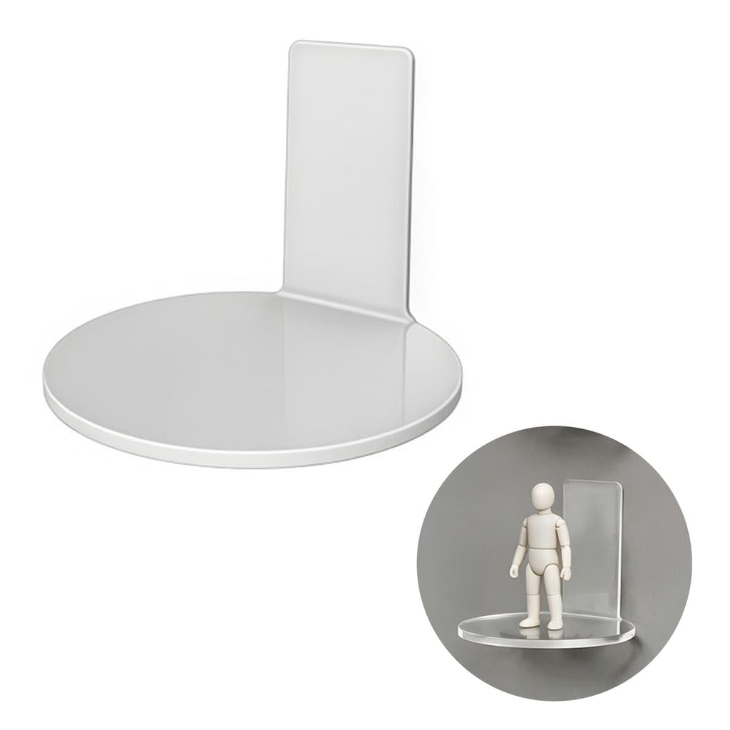 Suporte De Exibição Flutuante Super_Doll , Prateleira De Parede De Figuras De Ação Em Acrílico Transparente , Organizado