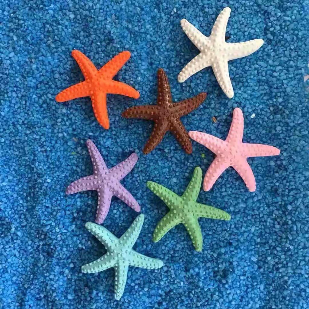 Qingsong Simulação Estrela Do Mar Realista Plástico Bonito Artificial Para Parede