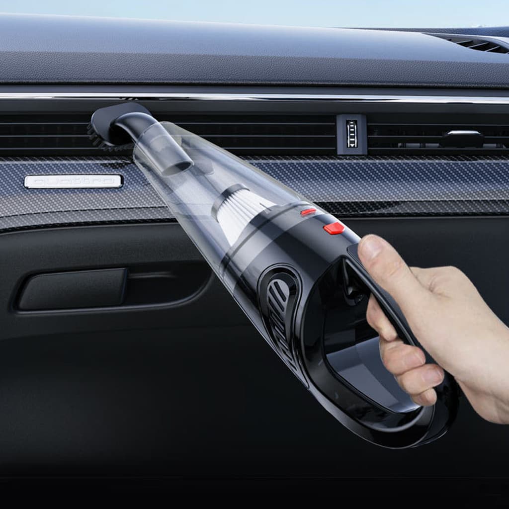 Shenhua Aspirador De Pó Para Carro Com Forte Sucção , Sem Fio , Portátil , Lavável , Tela De Filtro , Carregamento USB ,