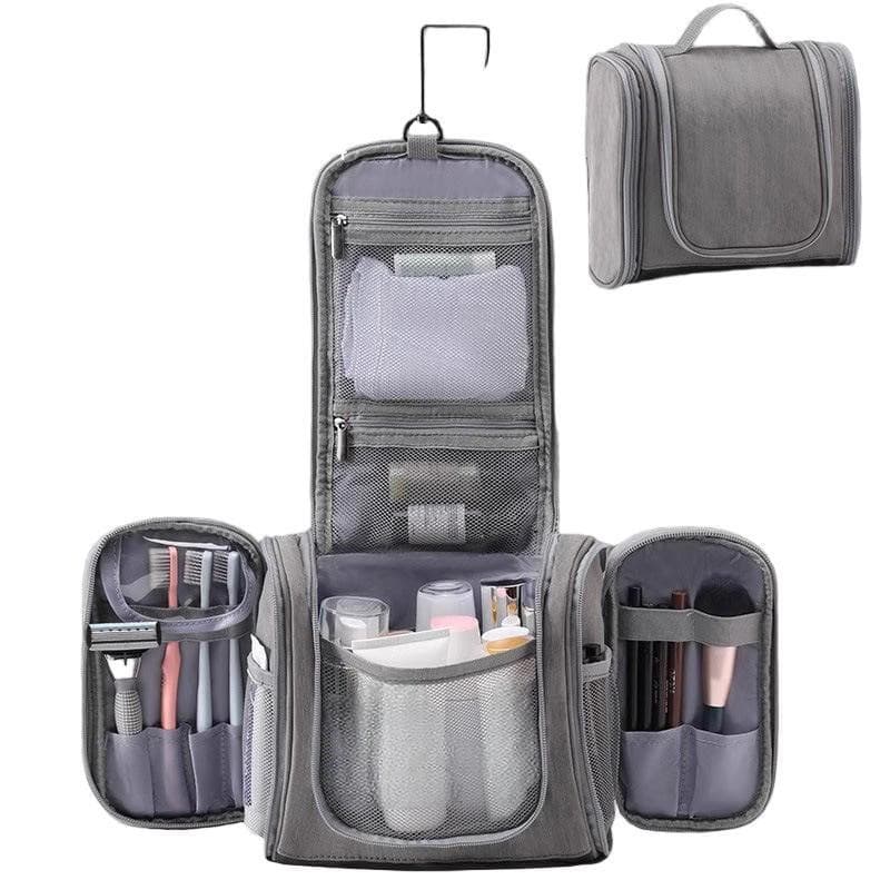 Bolsa De Higiene Masculina Grande Suspensa Com Gancho-Viagens E Economia De Espaço !