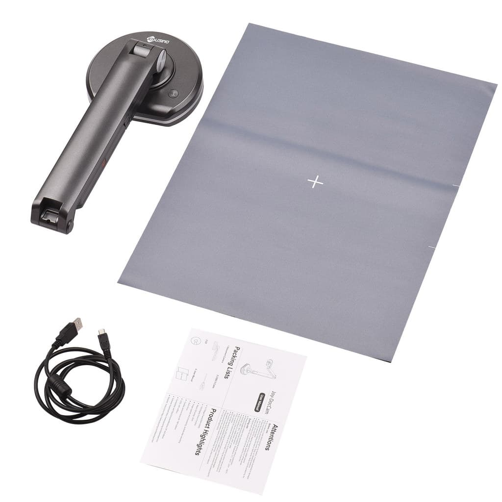 [Andoer.br] Câmera De Documentos USB 2 Em 1 JOYUSING V500S & amp ; Webcam Com Scanner De Livros Foco Automático 8 Me
