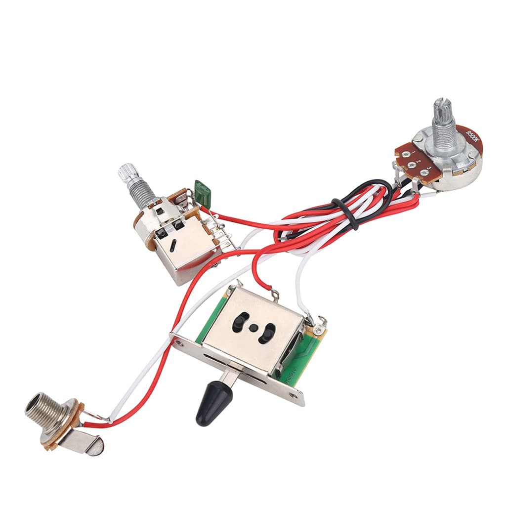 Chicote Elétrico De Guitarra Elétrica tolobr , De Fios Durável E Conveniente De Fácil Instalação Para Guitarras