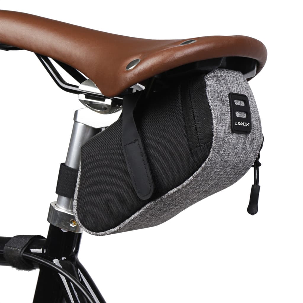 [Andoer.br] Mini Bolsa De Selim Para Mountain Bike , Assento De Bicicleta De Estrada , Ciclo Externo