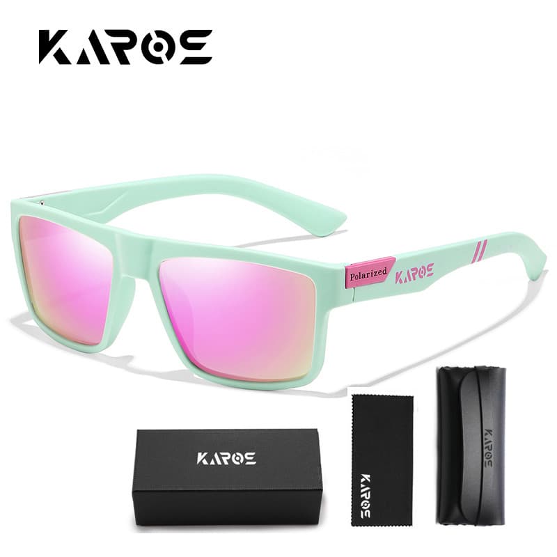 YZ2023 KAROS Polarizado Óculos De Sol Conjunto UV400 Das Mulheres Dos Homens Ciclismo Pesca Correndo Esportes Para Dirig