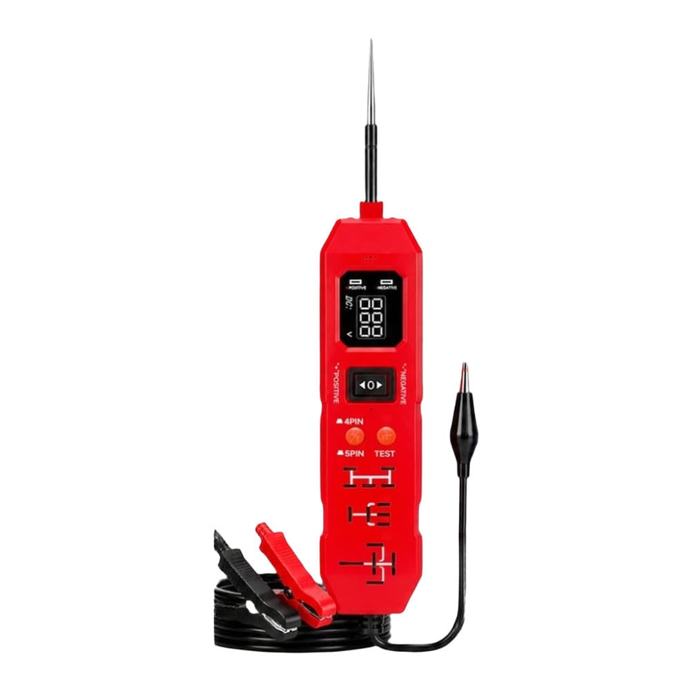 { E1E } Para Veículos 2 Em 1 Testador De Relé Automotivo Circuito 12V/24V Com 4 Pinos 5