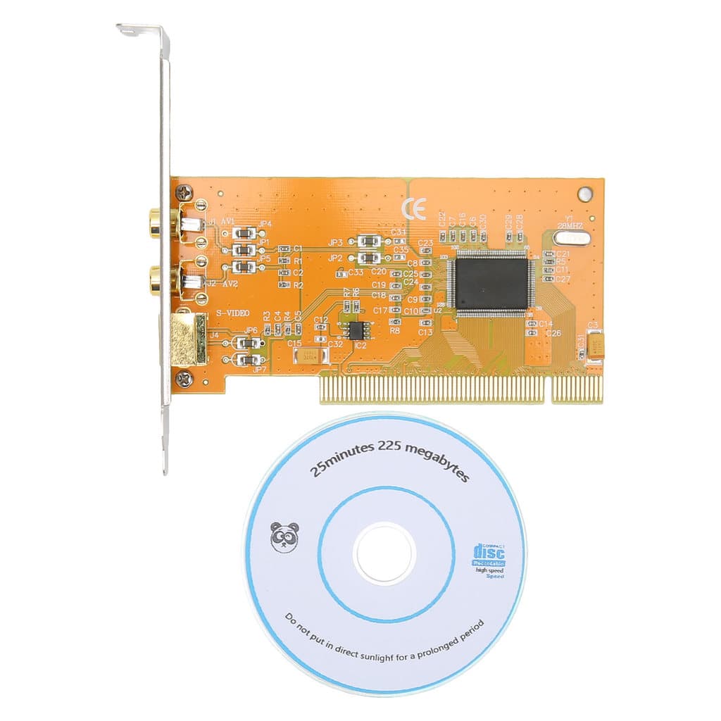 Placa De Captura PCI Express Resolução 640x480 Qualidade De Imagem Clara Plug and Play PCIe Para Windows TV