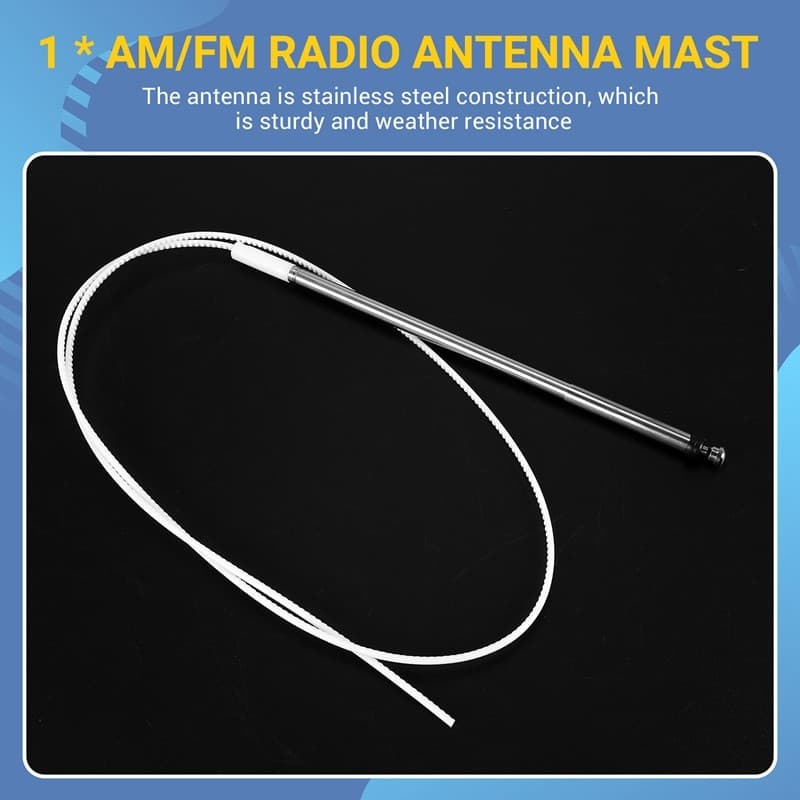 Mastro De Antena De Rádio AM/FM Para Substituição De Carro , Toyota Land Cruiser/Lexus LX470 1998-2007 , Peças De Reposi