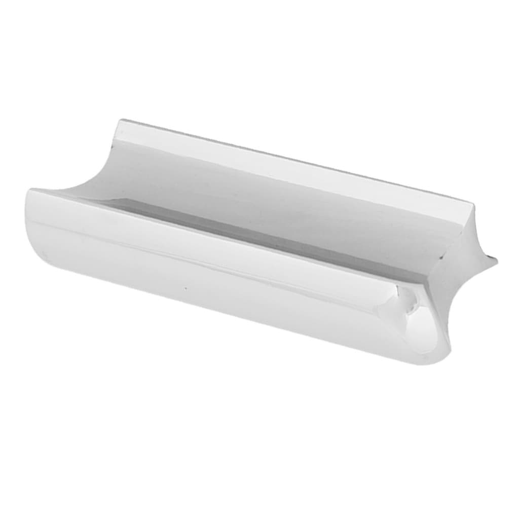 tolobr Guitarra Elétrica Barra Deslizante De Aço Inoxidável Guitarras String Slides Prata