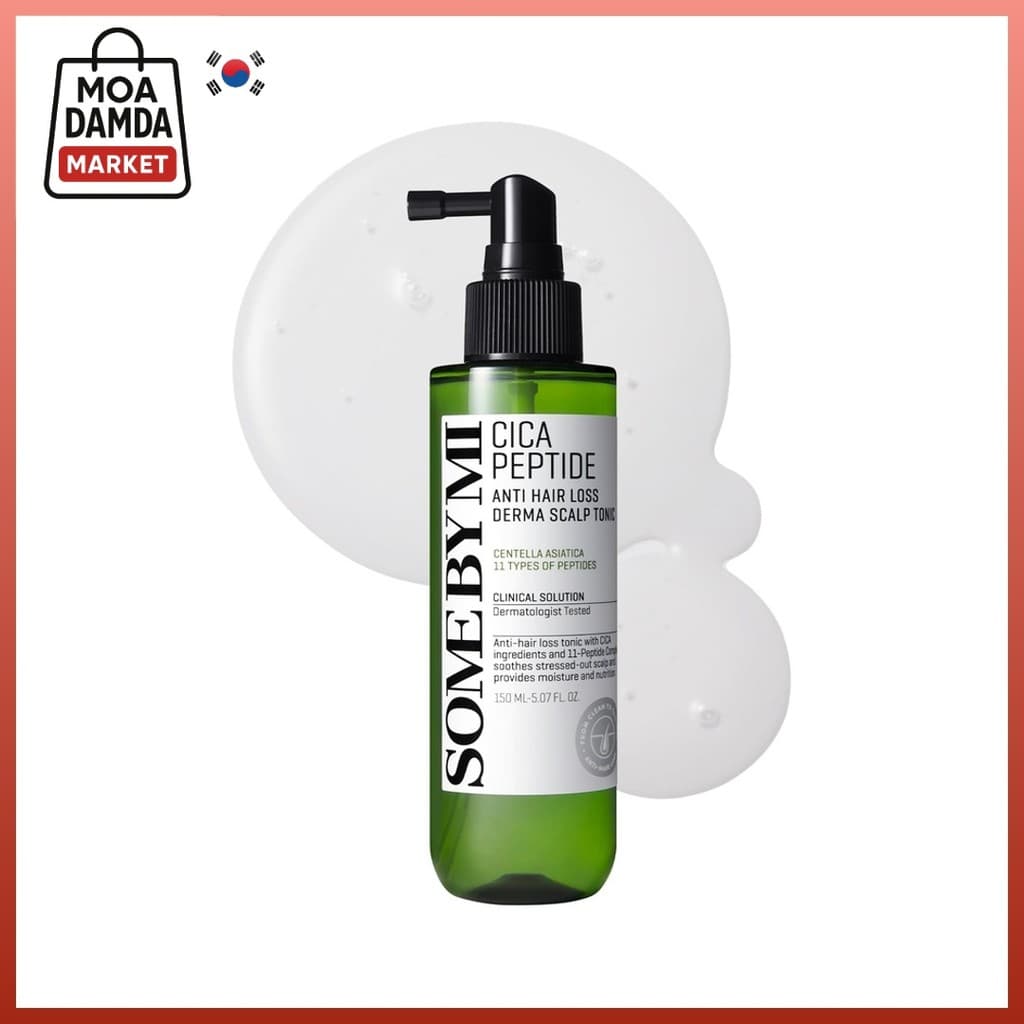 SOME BY MI Cica Peptide Anti Queda De Cabelo Derma Tônico Para Couro Cabeludo 150ml