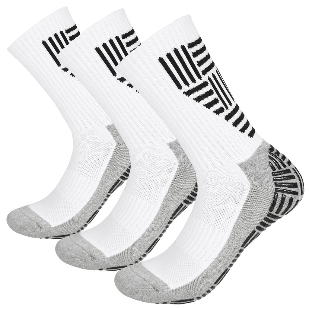 [yeranoutdoor] 3 Pares De Meias De Futebol Respiráveis E Antiderrapantes Esportivas Para , Basquete Masculino