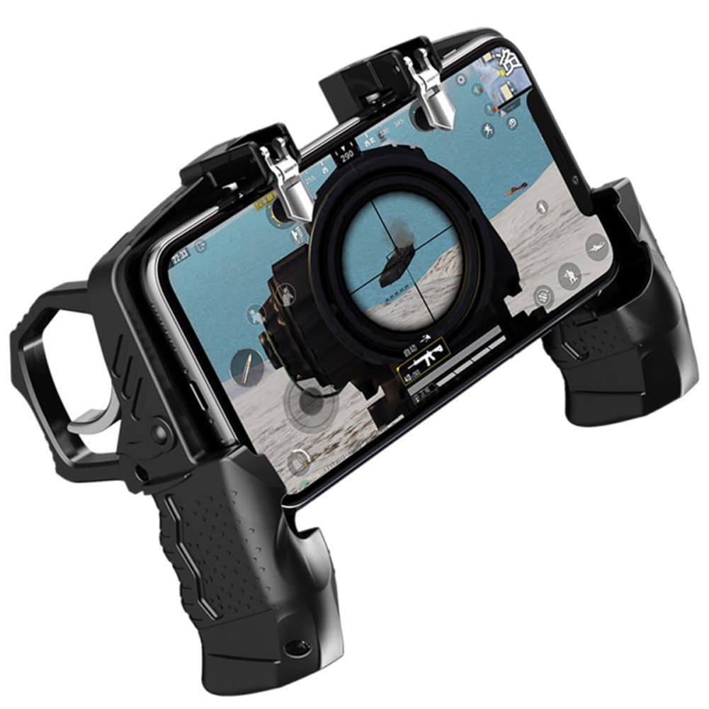 Kit De Ligação De Quatro Dedos Para Celular , Controlador De Jogo , Botão , Joystick PUGB