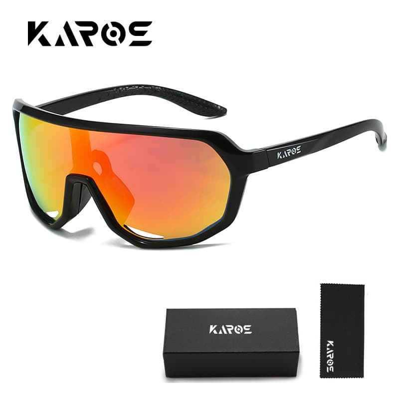 YZ2010 KAROS Conjunto De Óculos De Sol Polarizados UV400 Das Mulheres Dos Homens Ciclismo Pesca Correndo Esportes Para D