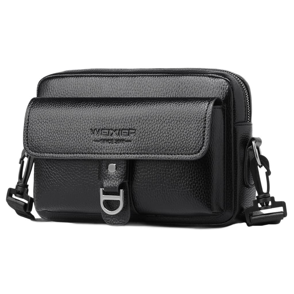 Masculino estilo seixo padrão High-End Commuter ombro mensageiro saco grande capacidade à prova dwaterproof água portáti