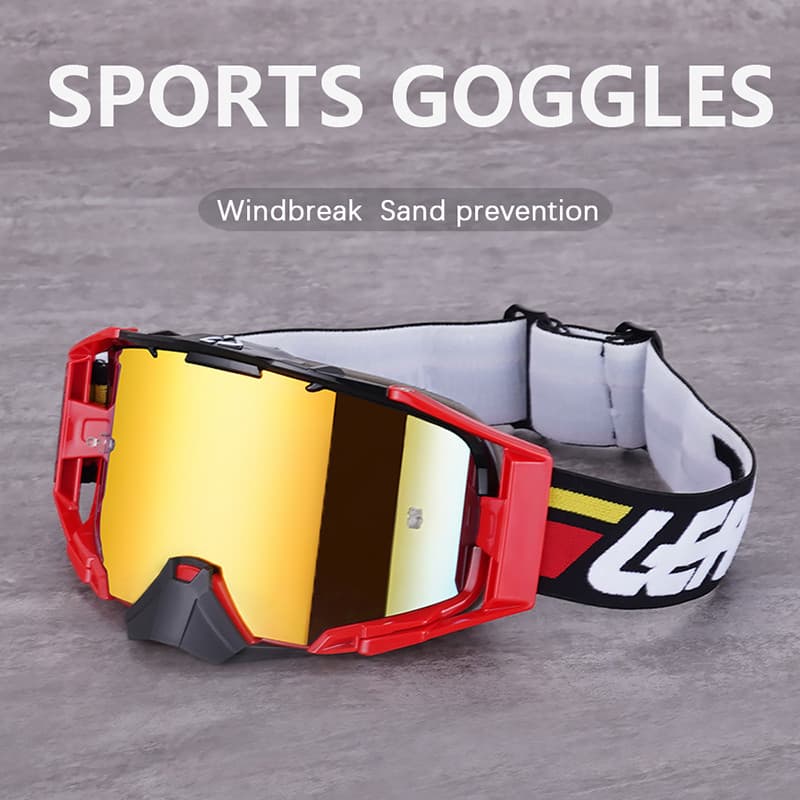 LEATT 6.5 Óculos De Motocross UV400 Motocicleta MTB Capacete Proteção Das Mulheres Dos Homens Moto Fora De Estrada Espor