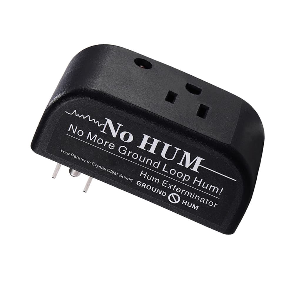 LYNEPAUAIO Buzz Eliminator AC Ground Loop Ruído Plug-In Killer Hum Cancelador