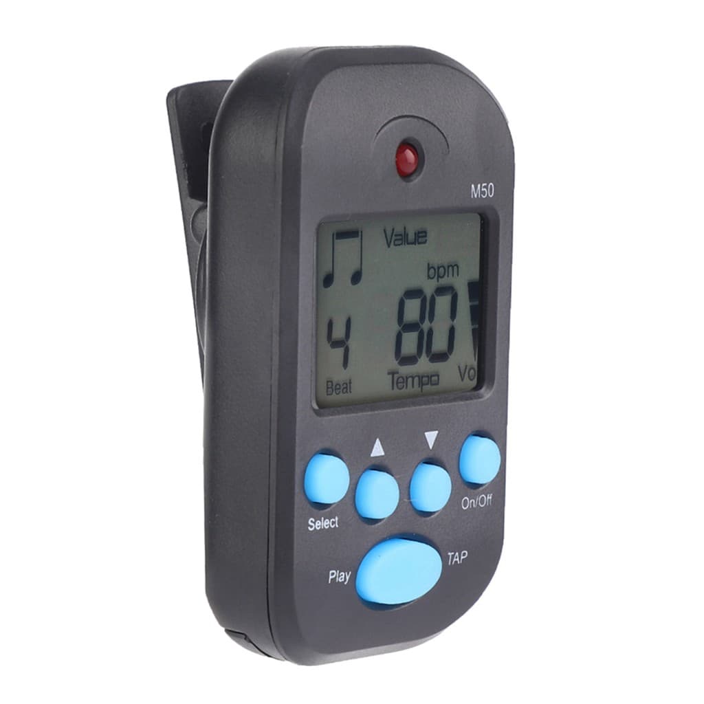 [yeranoutdoor] Metrônomo , Portátil Quadrado Wind Up Afinador Mecânico Para Todos Os Instrumentos Dr
