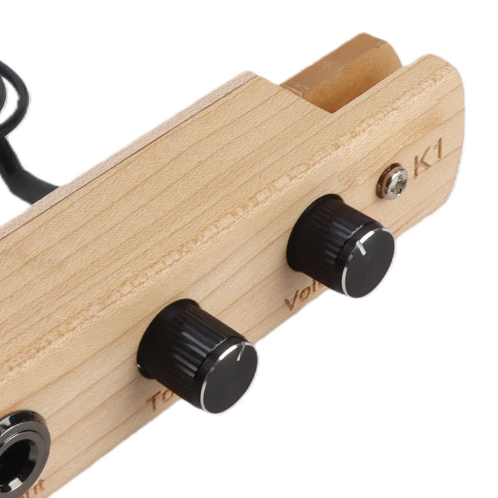 ttopbr Cajon Tambor Som Buraco Captador Microfone Sistema De Captura Com Controle De Volume De Tom Para Caixa Saída De 6
