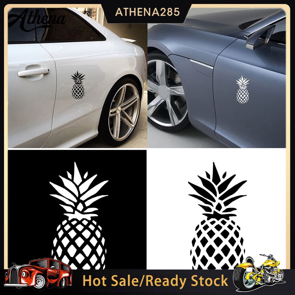 ATH_Fashion Family Car Styling Janela Porta Decalque Pinho Decoração De Adesivo Padrão