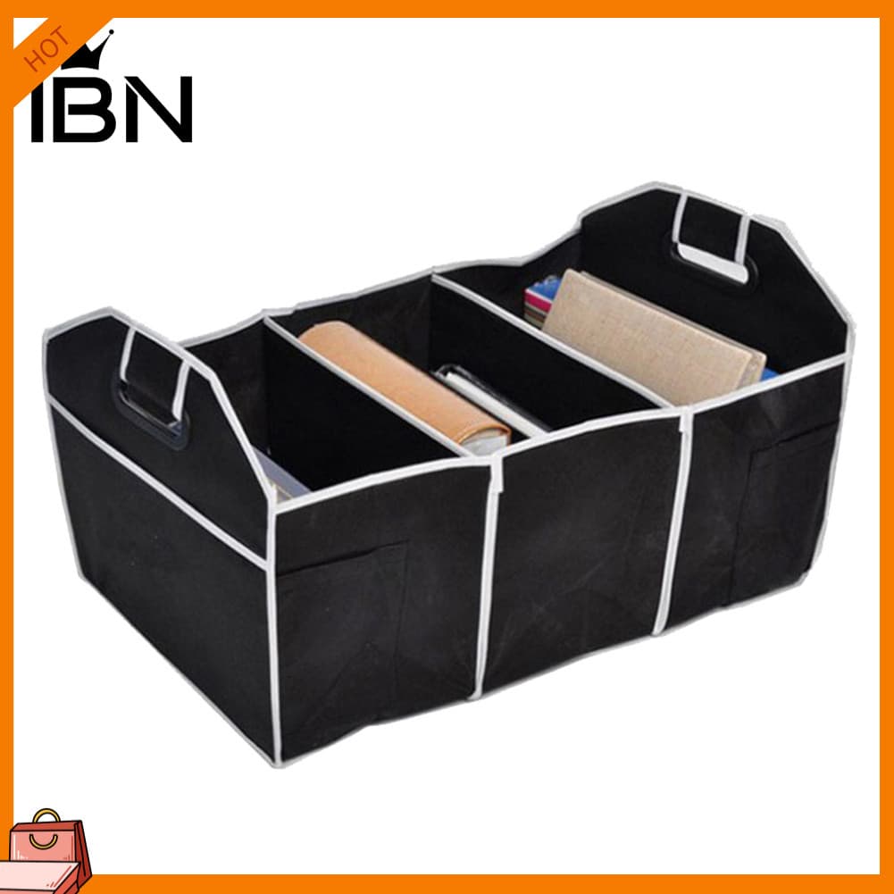 [IBN] Organizador De Porta-Malas De Carro , Brinquedos , Recipiente De Armazenamento De Alimentos , Caixa , Acessórios P