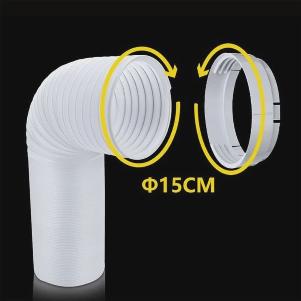 Kit Portátil De Mangueira De Controle Climático De 8.6 Polegadas , Com Adaptador