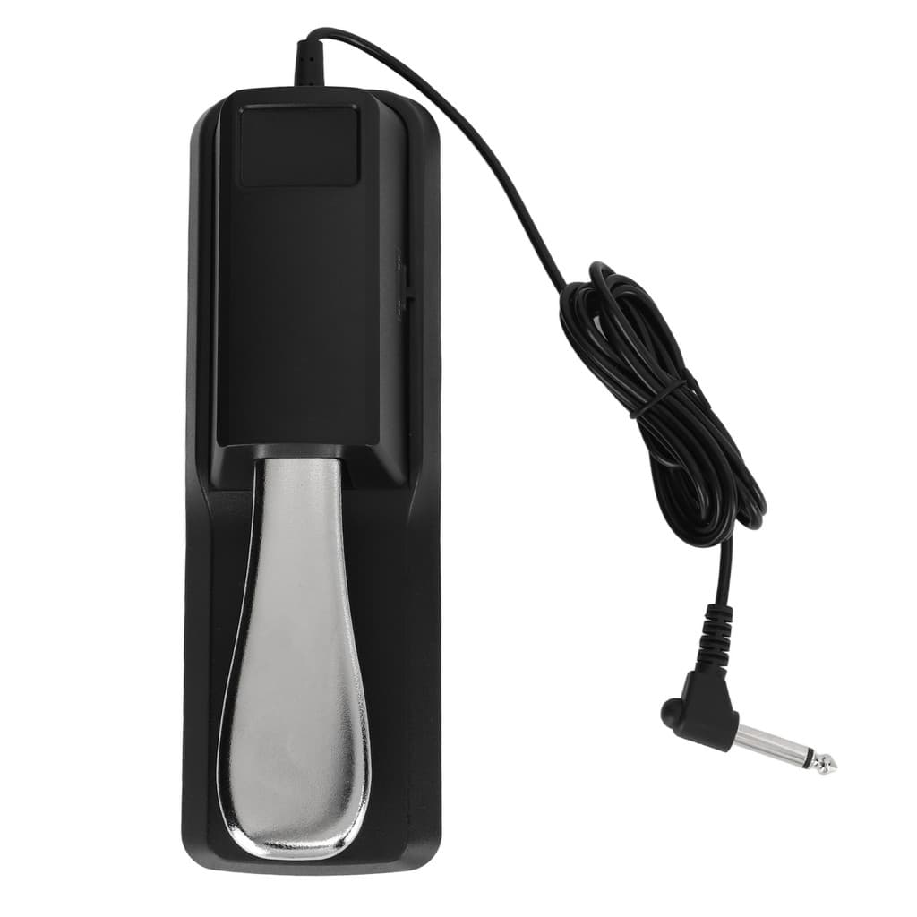 Pedal De Sustentação Com Cabo De Metal Compatível Todos Os Teclados Eletrônicos Piano Digital
