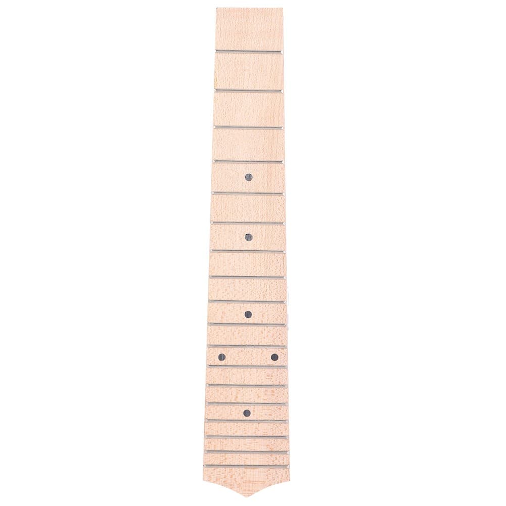 Fingerboard De Madeira De Bordo 18 Preto Durável Cromado Para Ukulele HOT7