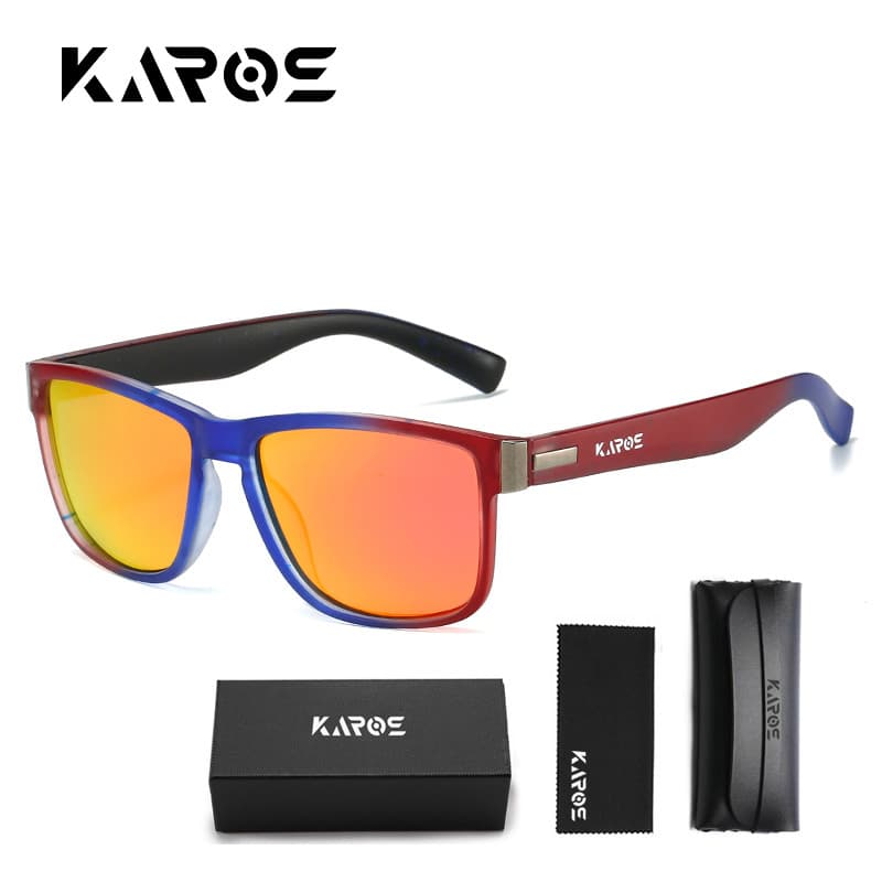 YZ2022 KAROS Polarizado Óculos De Sol Conjunto UV400 Das Mulheres Dos Homens Ciclismo Pesca Correndo Esportes Para Dirig