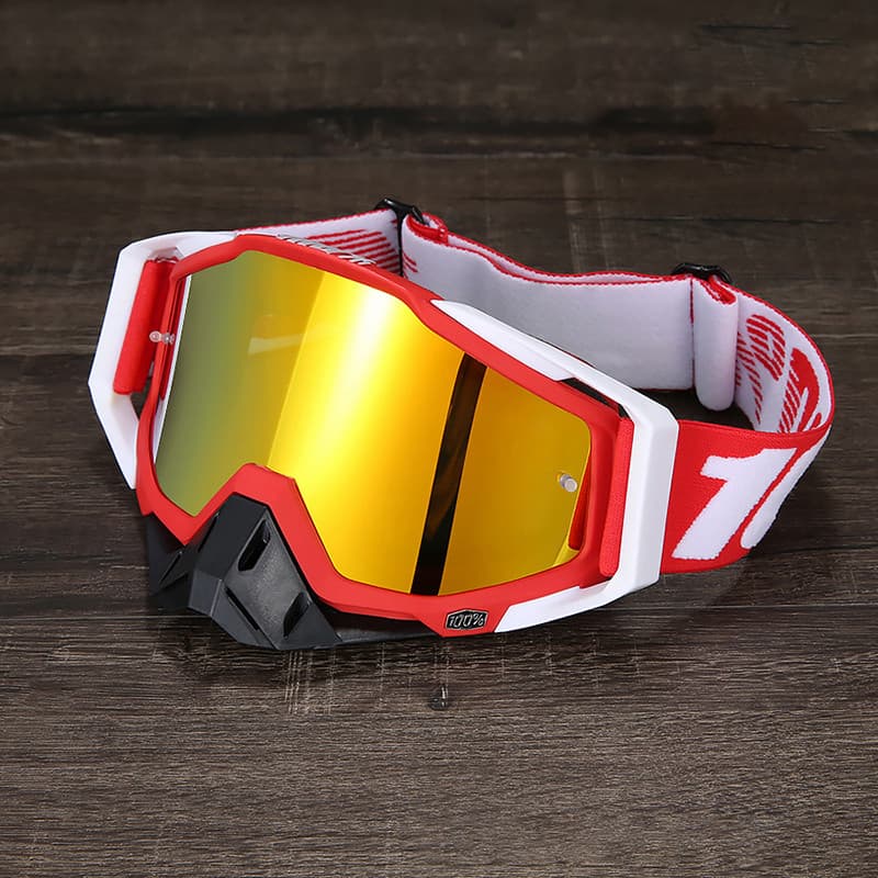 100 % 336 Óculos De Motocross UV400 Motocicleta MTB Capacete Proteção Das Mulheres Dos Homens Moto Fora De Estrada Espor