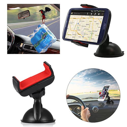 garonne-360 Graus Girado Suporte De Carro Pára-Brisa Montagem Para Celular GPS