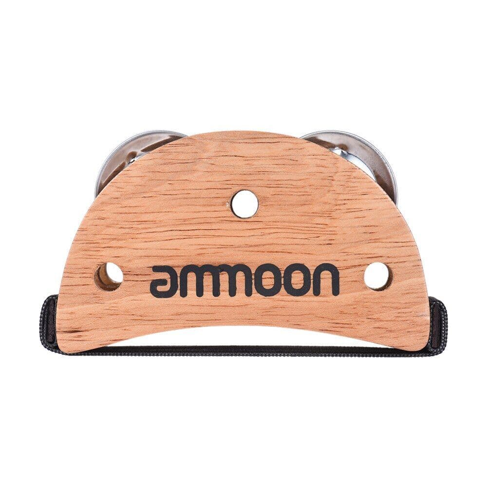 cpnobr ammoon Elíptico Cajon Caixa Tambor Companheiro Acessório Pé Jingle Pandeiro Para Instrumentos De Percussão Mão Bu