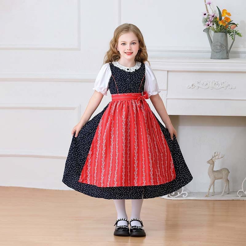 Fantasia Da Oktoberfest Baviera Para Meninas Vestido De Cerveja Dirndl Alemão