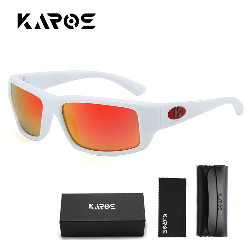 YZ2028 KAROS Conjunto De Óculos De Sol Polarizados UV400 Das Mulheres Dos Homens Ciclismo Pesca Correndo Esportes Para D
