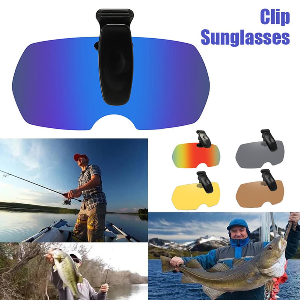 Óculos De Sol Polarizados ELLASTORE Para Homens E Mulheres , Sem Aro , Dirigir , Proteção UV , Pesca Na Praia