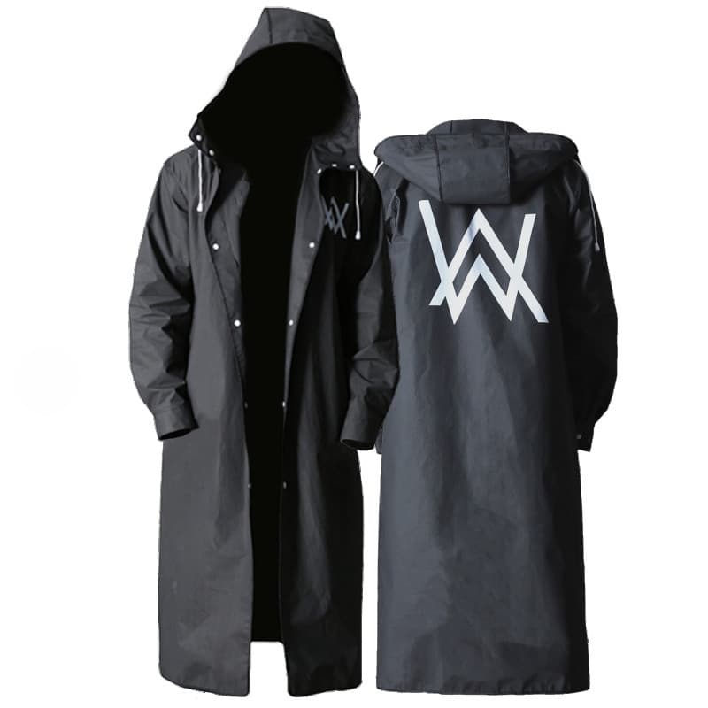 Adulto Impermeável Longo Capa De Chuva Feminino Masculino Casaco Com Capuz Para Caminhadas Ao Ar Livre Viagem Pesca Esca