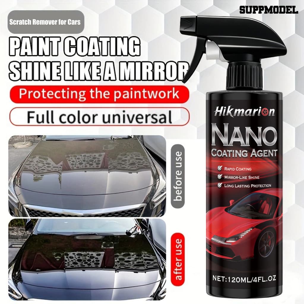 Suppmodel Nano Revestimento Cerâmico Para Carros , Selante De Tinta Com Proteção Hidrofóbica , Melhorador De Brilho DIY