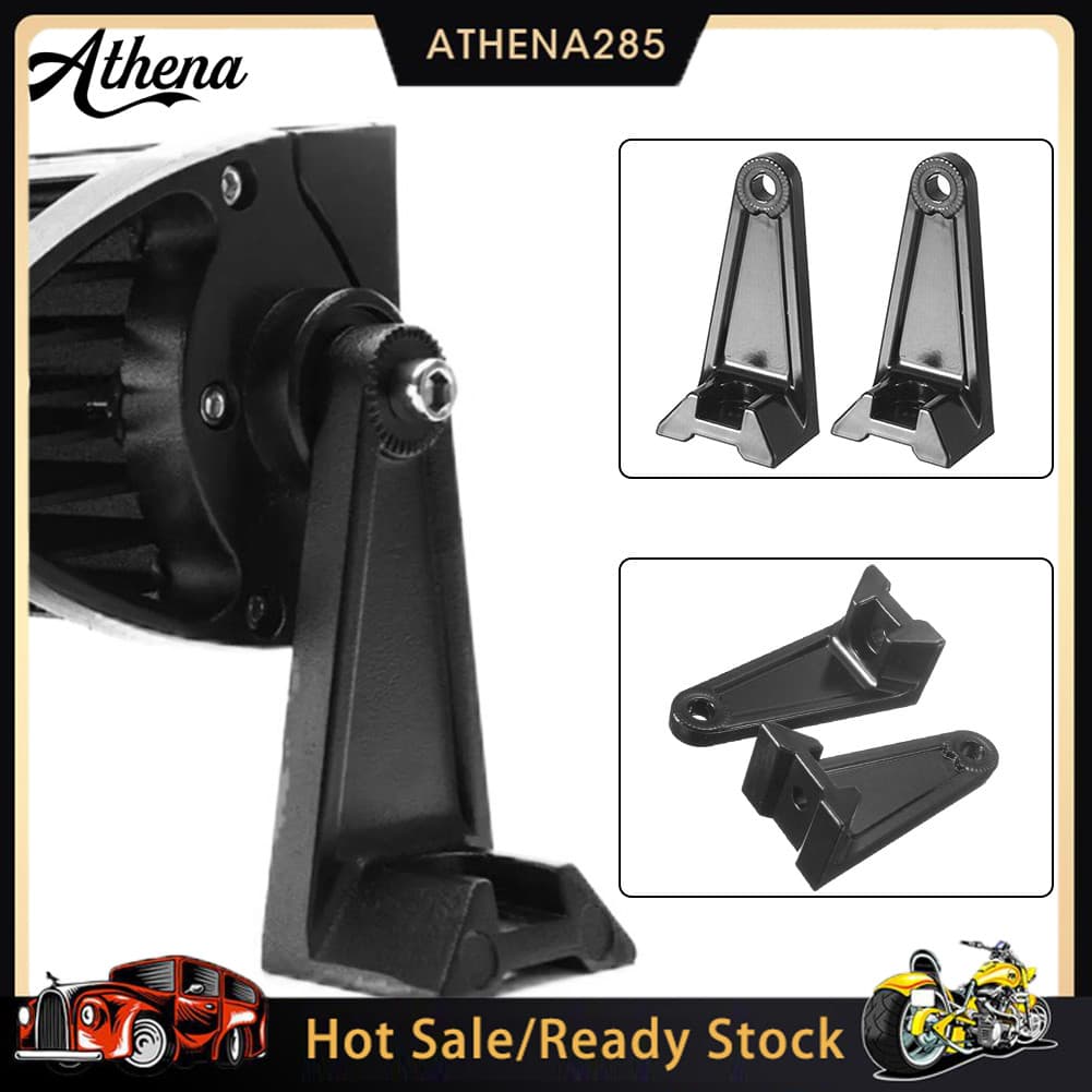 ATH_1 Par De Carro Off-road Caminhão LED Barra De Luz De Trabalho Conjunto De Suporte De Montagem Lateral