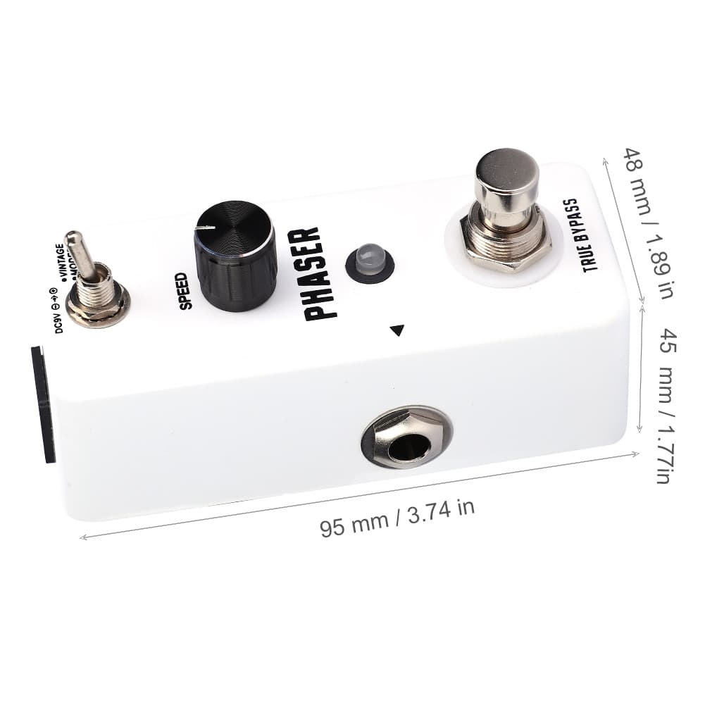 Pedal De Efeito De Guitarra sicibr , Acessório De Pedais De Mini Efeitos Analógicos , Ajuste Fácil Para Jogar